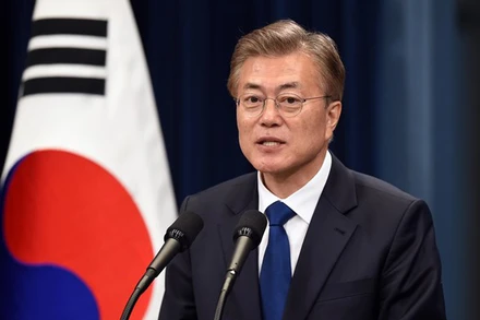 Tổng thống Hàn Quốc Moon Jae-in. (Nguồn: Getty Images)