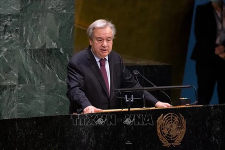 Tổng Thư ký Liên hợp quốc Antonio Guterres. (Ảnh: THX/TTXVN)