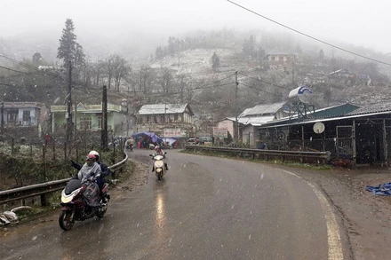 Từ đêm mai, 10/1, ở Bắc Bộ trời rét, vùng núi có nơi rét đậm dưới 13 độ C. (Ảnh minh họa)