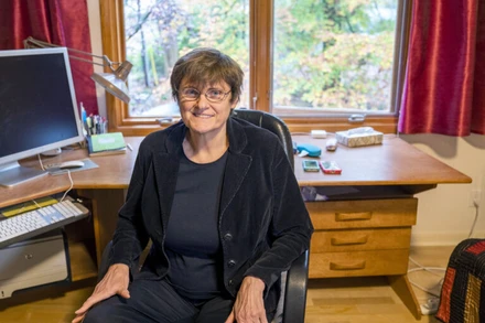 Katalin Kariko, hiện là Phó chủ tịch cấp cao tại BioNTech phụ trách mảng mRNA. Ảnh: Boston Globe 