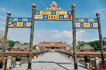 Di tích Kinh thành Huế. (Ảnh: MINH DUY)