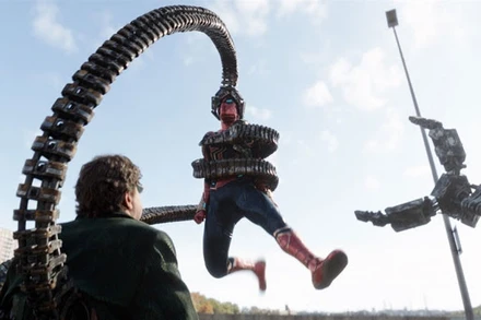 Cảnh trong phim “Spider-Man: No Way Home”. (Ảnh: Variety)