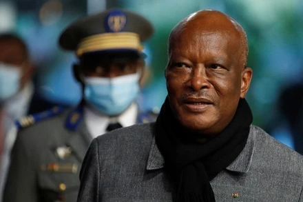 Tổng thống Burkina Faso, ông Roch Marc Christian Kabore. (Ảnh: REUTERS)