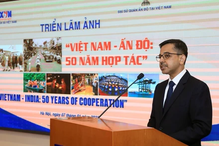 Đại sứ Cộng hòa Ấn Độ tại Việt Nam Pranay Verma.