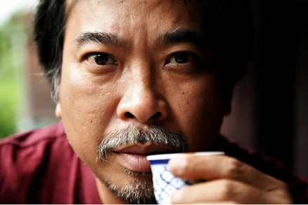 Chân dung nhà thơ Nguyễn Quang Thiều. (Ảnh: TL)