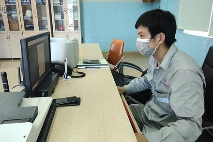 Quản lý vật tư bằng phầm mềm và công nghệ hiện đại ở Công ty Nhiệt điện Nghi Sơn.