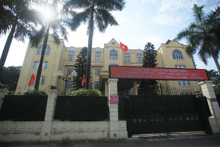 Trụ sở Công an quận Tây Hồ.