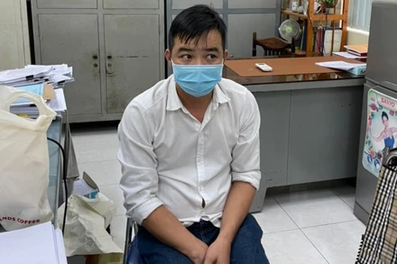 Đối tượng Phạm Vũ Phong. (Ảnh: Công an cung cấp)