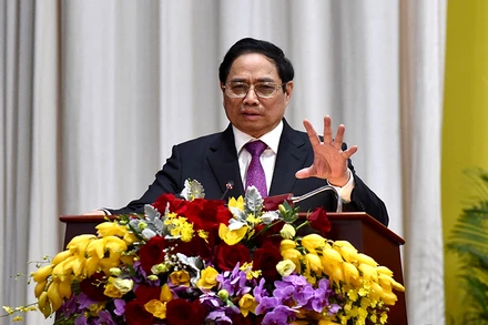 Thủ tướng Phạm Minh Chính phát biểu chỉ đạo.