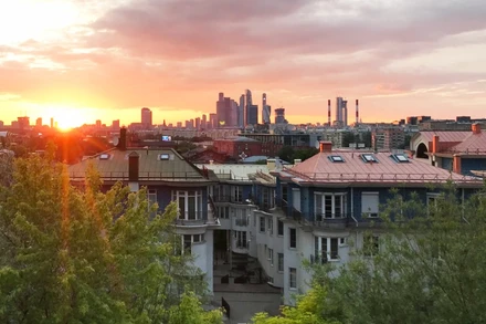 Một góc thành phố Moskva. (Ảnh: Quế Anh)