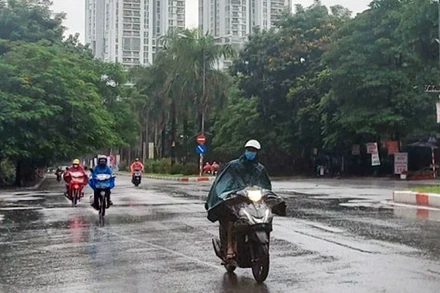 Bắc Bộ tiếp tục có mưa rào và dông, cục bộ có mưa vừa, mưa to, trời rét. (Ảnh minh họa)