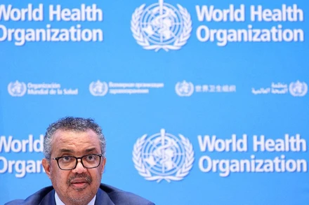 Tổng Giám đốc WHO Tedros Adhanom Ghebreyesus. (Ảnh: Reuters)