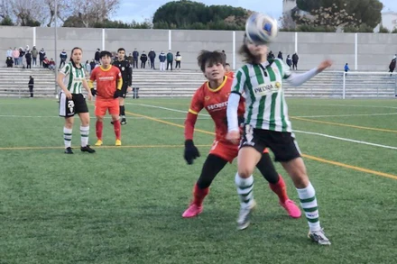 Đội tuyển nữ Việt Nam đã giành 2 trận thắng và 1 hòa sau 3 trận đấu giao hữu. (Ảnh: VFF)