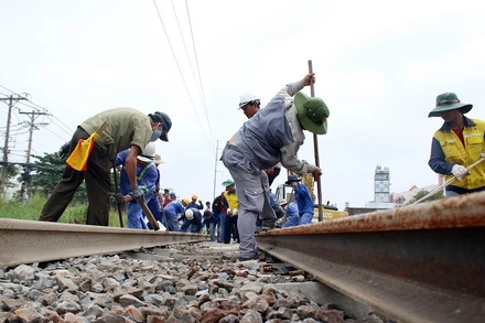 Kinh phí bảo trì đường sắt năm 2022 có tổng là 3.000 tỷ đồng (Ảnh minh họa)
