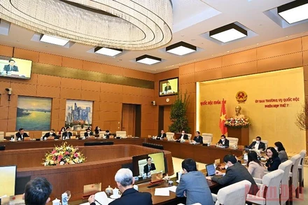 Phiên họp thứ 7, Ủy ban Thường vụ Quốc hội cho ý kiến về việc bổ sung kế hoạch đầu tư vốn nước ngoài.