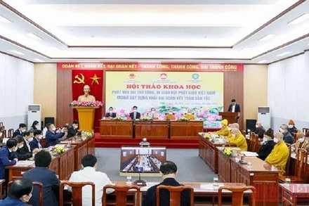 Toàn cảnh hội thảo khoa học. (Ảnh: DIỆP VINH)