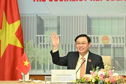 Chủ tịch Quốc hội Vương Đình Huệ. (Ảnh: Duy Linh)