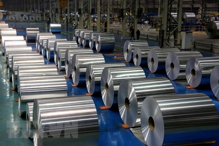 Sản xuất thép trong nhà máy. (Nguồn:AFP/TTXVN)