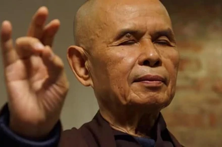 Thiền sư Thích Nhất Hạnh. (Ảnh: Làng Mai)