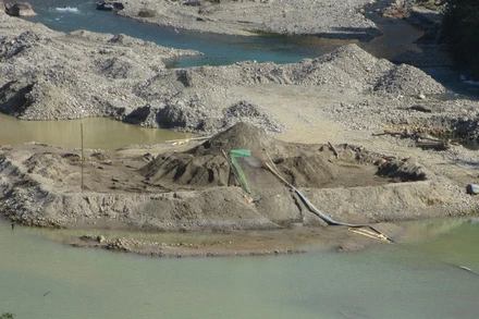 Đến nay, việc khai thác cát trái phép tại huyện Mường La đã không còn.