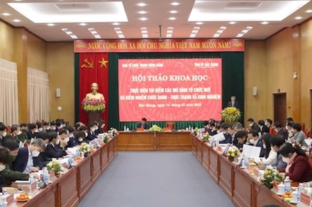 Quang cảnh hội thảo.