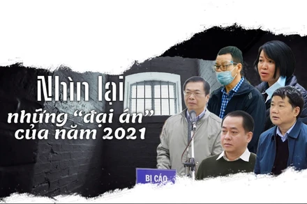 Nhìn lại những “đại án” của năm 2021