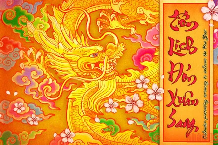 Trưng bày "Tiến lịch đón xuân sang" của Trung tâm Lưu trữ quốc gia I bản online.