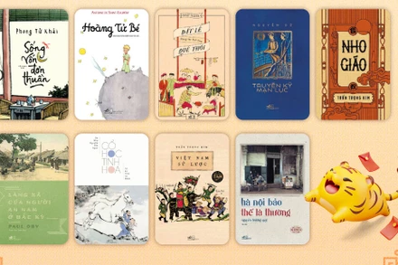 Các tựa sách nói được tặng miễn phí. (Ảnh: Nhã Nam)