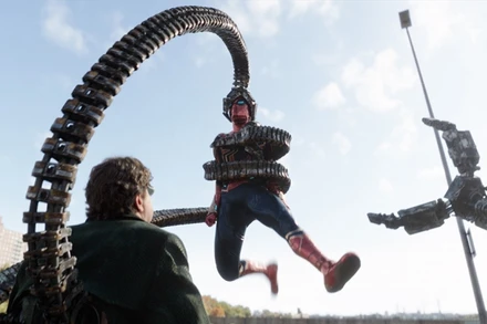 Cảnh trong phim “Spider-Man: No Way Home”. (Ảnh: Variety)