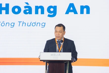 Thứ trưởng Công thương Đặng Hoàng An phát biểu tại Hội nghị.