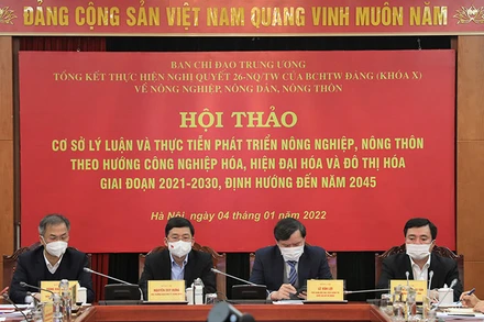 Phát triển nông nghiệp, nông thôn theo hướng công nghiệp hóa, hiện đại hóa và đô thị hóa