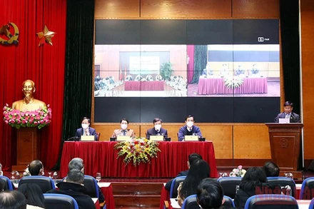 Toàn cảnh buổi họp báo năm Du lịch Quốc gia–Quảng Nam 2022. (Ảnh: HÀ THÚY)