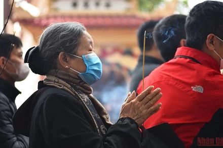 Ngày rằm tháng Giêng đã không chỉ còn là một ngày lễ, mà trở thành một phong tục không thể thiếu của văn hóa Việt Nam. (Ảnh: Minh Duy)