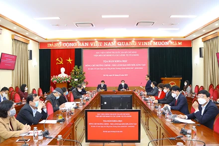 Quang cảnh buổi tọa đàm.