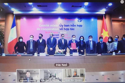 Hà Nội và vùng Ile-de-France (Pháp) thông qua Chương trình hợp tác 2022-2025