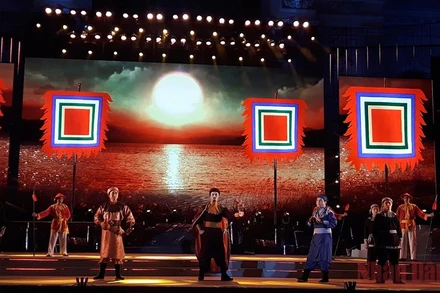 Một phân cảnh trong chương trình.