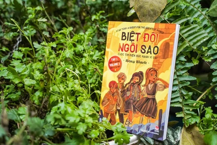 Tập 1 của bộ truyện "Biệt đội ngôi sao". (Ảnh: Nhà xuất bản Kim Đồng)