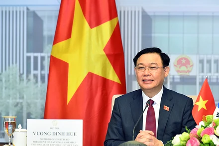 Chủ tịch Quốc hội Vương Đình Huệ.