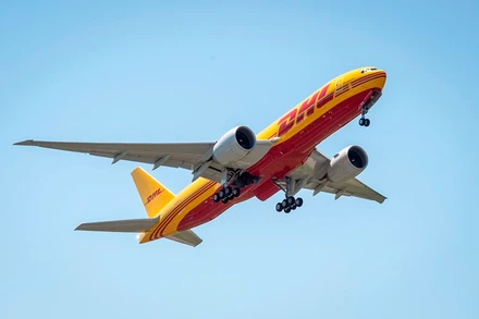Ảnh minh họa: Máy bay Boeing 777F. (Ảnh: Hãng DHL cung cấp)