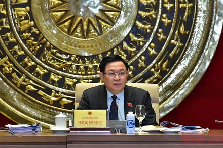 Chủ tịch Quốc hội Vương Đình Huệ. 