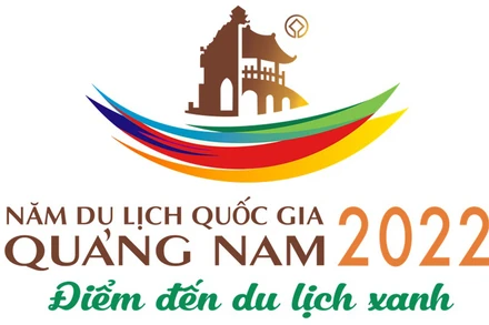Logo chính thức của Năm Du lịch Quốc gia - Quảng Nam 2022 (Ảnh: BTC)