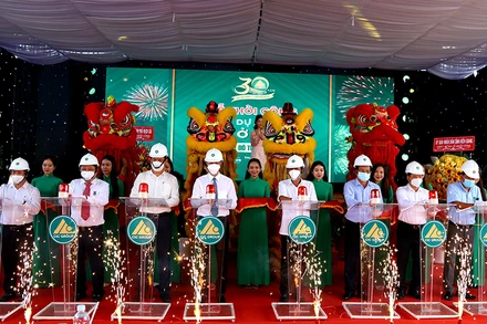 Nghi thức lễ khởi công.