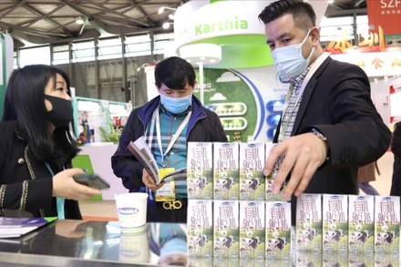 Vinamilk duy trì sự tăng trưởng ở mảng xuất khẩu trong 2 năm đại dịch tác động mạnh lên kinh doanh quốc tế. (Ảnh: VNM) 