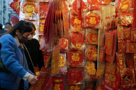 Châu Á đón Tết trong không khí trầm lặng