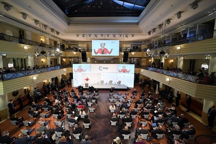 Quang cảnh Hội nghị An ninh Munich tại Munich, Đức, ngày 19/2/2022. Ảnh: REUTERS