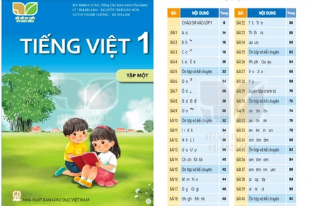 Bảng chữ cái của bộ sách vẫn đầy đủ 29 chữ cái theo quy định. (ẢNH CHỤP MÀN HÌNH)