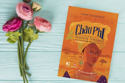 Cuốn "Châu Phi nghìn trùng". (Ảnh: Nhà xuất bản Phụ nữ Việt Nam)