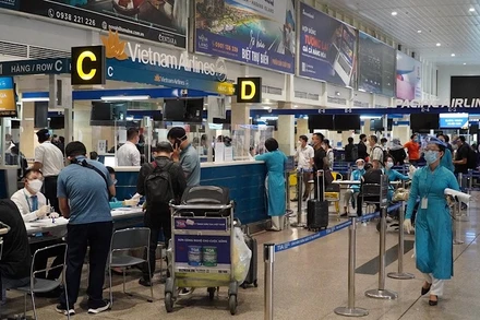 Cảng hàng không quốc tế Tân Sơn Nhất. (Ảnh: Cục Hàng không Việt Nam cung cấp)