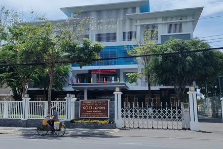 Sở Tài chính tỉnh Đồng Tháp, nơi xảy ra nhiều vi phạm, sai phạm liên quan Trung tâm Dịch vụ Tài chính. (Ảnh: HỮU NGHĨA)