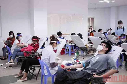 Năm 2021 đã có 31.956 người đăng ký tham gia hiến máu tình nguyện tại Đà Nẵng.